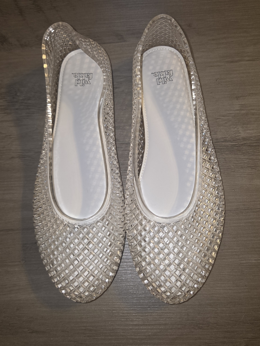 Wild Fable Clear Jelly Ballet Flats - Clear